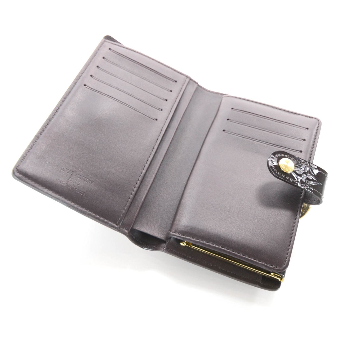 Vernis French Purse Wallet Amarante