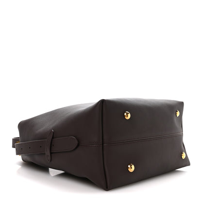 Louis Vuitton Grained Calfskin Low Key Hobo MM Chocolate 4 of 10