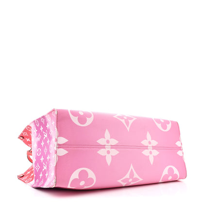 Louis Vuitton Monogram Escale Onthego GM Rouge 4 of 13