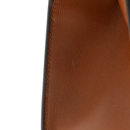 Gucci New Canvas Charisma Calfskin Crystal GG Monogram Mini Diana Tote Bag Camel Ebony 10 of 10