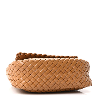 Bottega Veneta Nappa Intreccicio Padded Cobble Shoulder Bag Caramel 4 of 10
