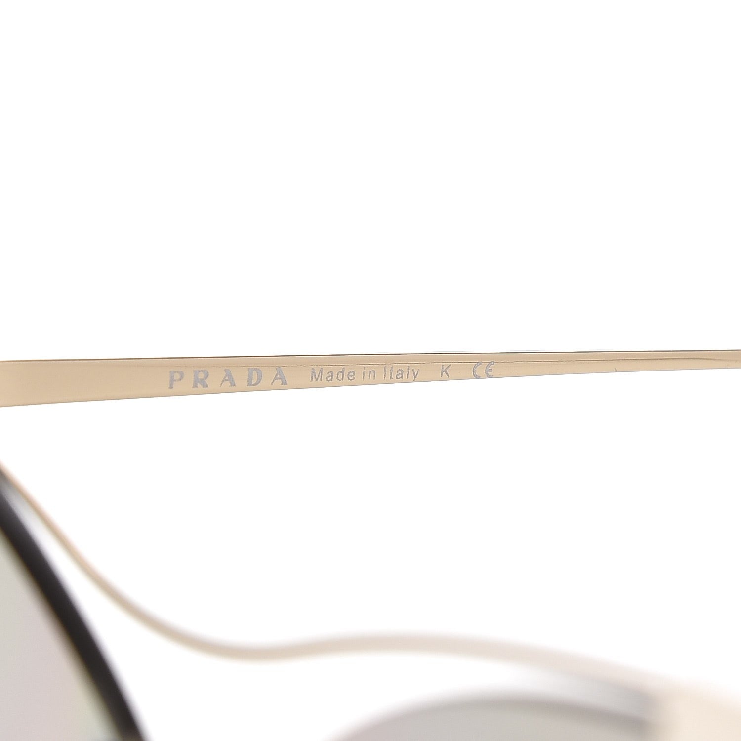 Prada Cat Eye Sunglasses SPR 21U White 6 of 16