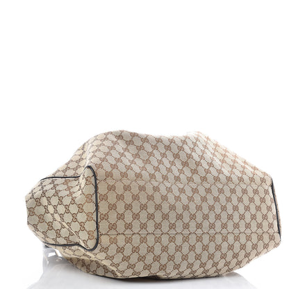 Gucci Monogram Large Sukey Tote Beige Ebony Black 4 of 9