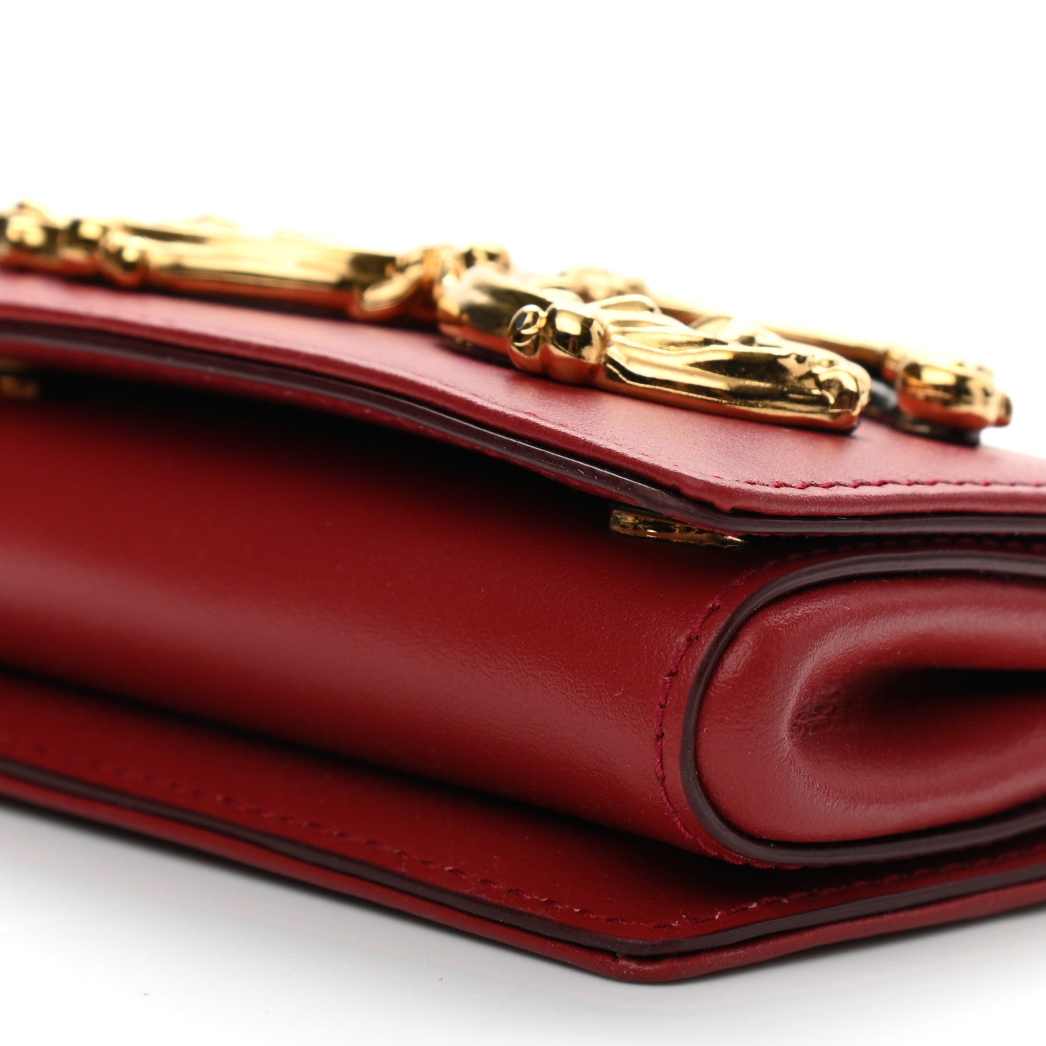 Dolce & Gabbana Nappa DG Girls Shoulder Bag Red 9 of 10