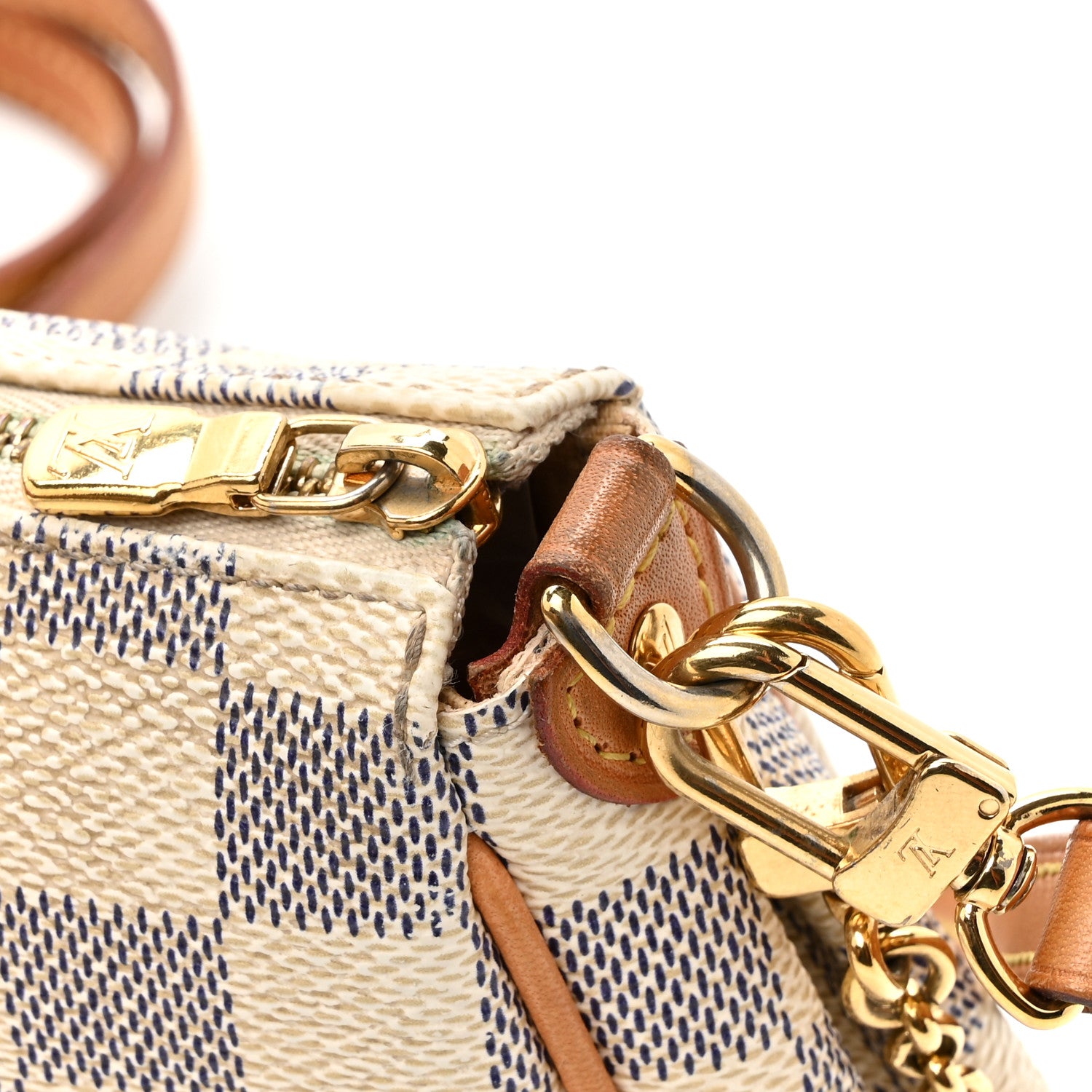 Louis Vuitton Damier Azur Eva Clutch 14 of 14