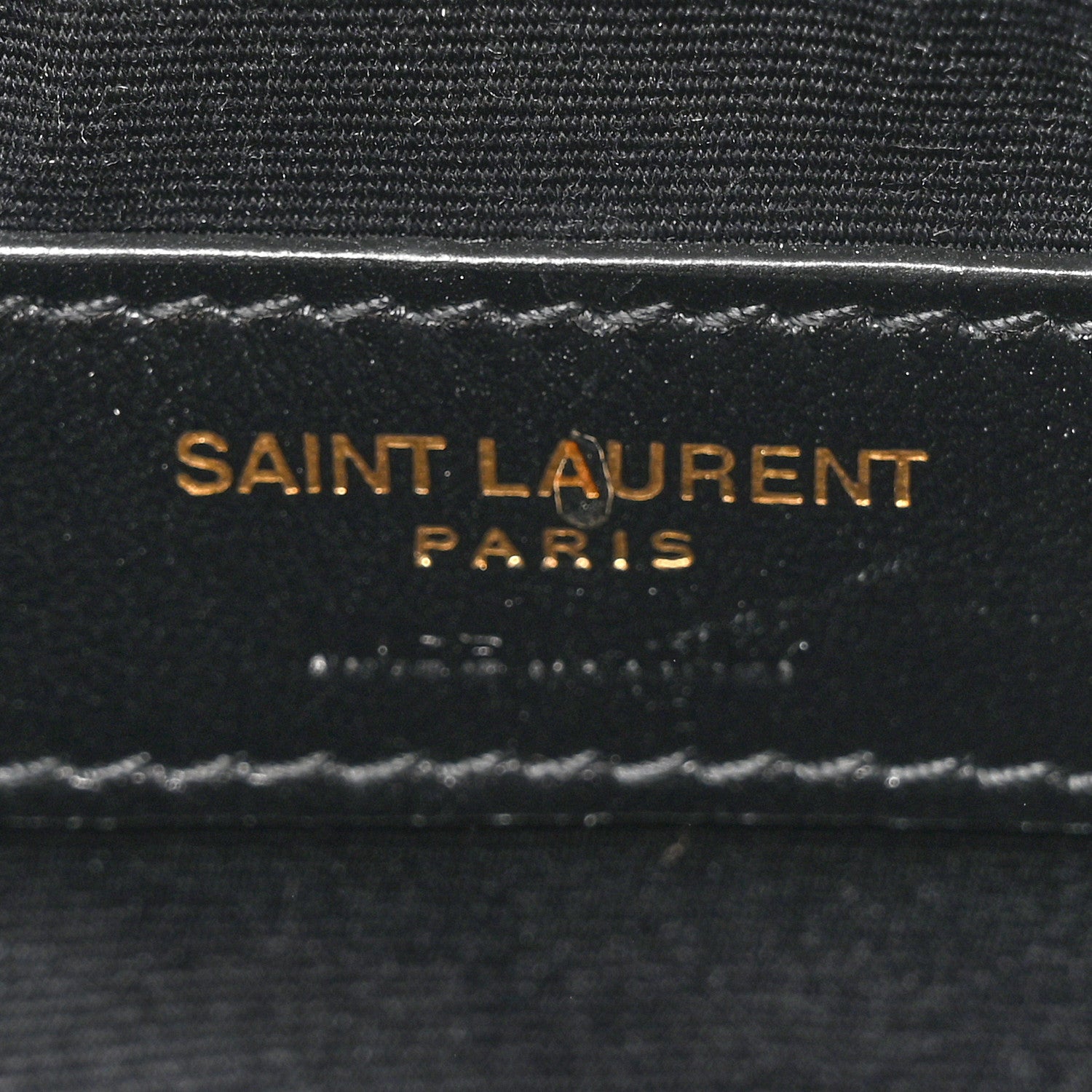Saint Laurent Calfskin Matelasse Monogram Lou Belt Bag Black 5 of 9