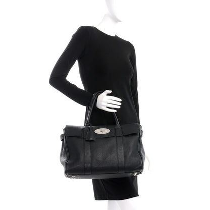Mulberry Natural Leather Bayswater Black 2 of 13