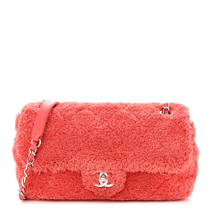 Chanel Lambskin Calfskin Mixed Fibers Quilted Medium Flap Pink 1 of 11