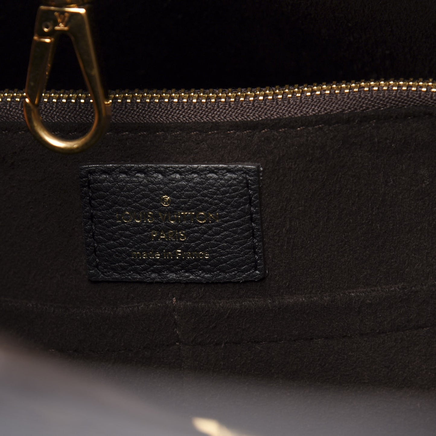 Calfskin Monogram Kimono Tote Black