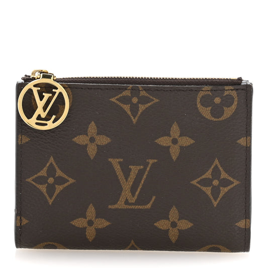 Monogram Lisa Wallet Olympe Blue