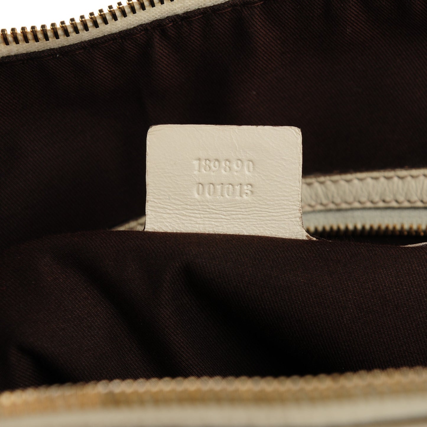 Monogram Medium Horsebit Nail Boston Off White