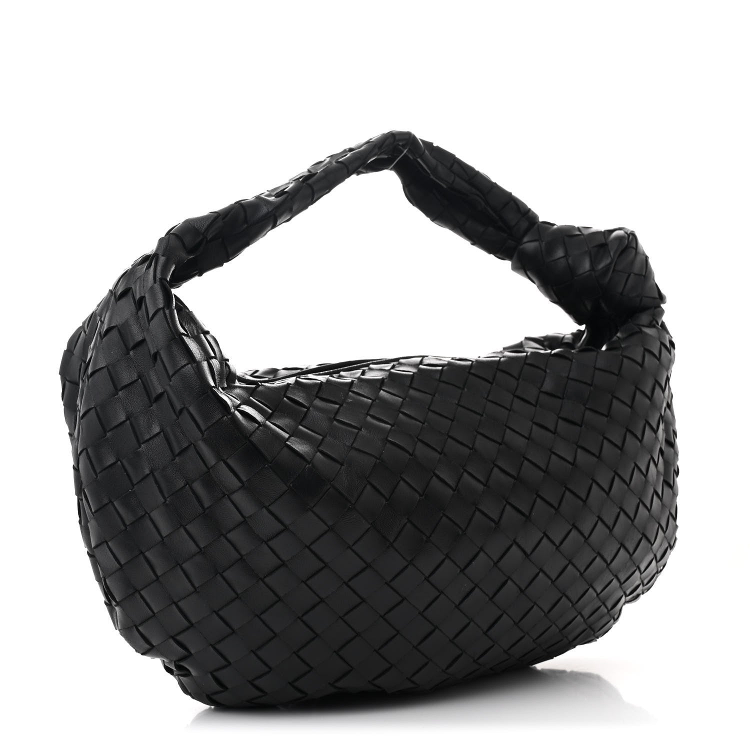 Bottega Veneta Nappa Intrecciato Teen Jodie Hobo Black 3 of 10