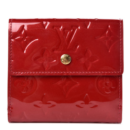 Louis Vuitton Vernis Elise Wallet Pomme D'Amour 1 of 8