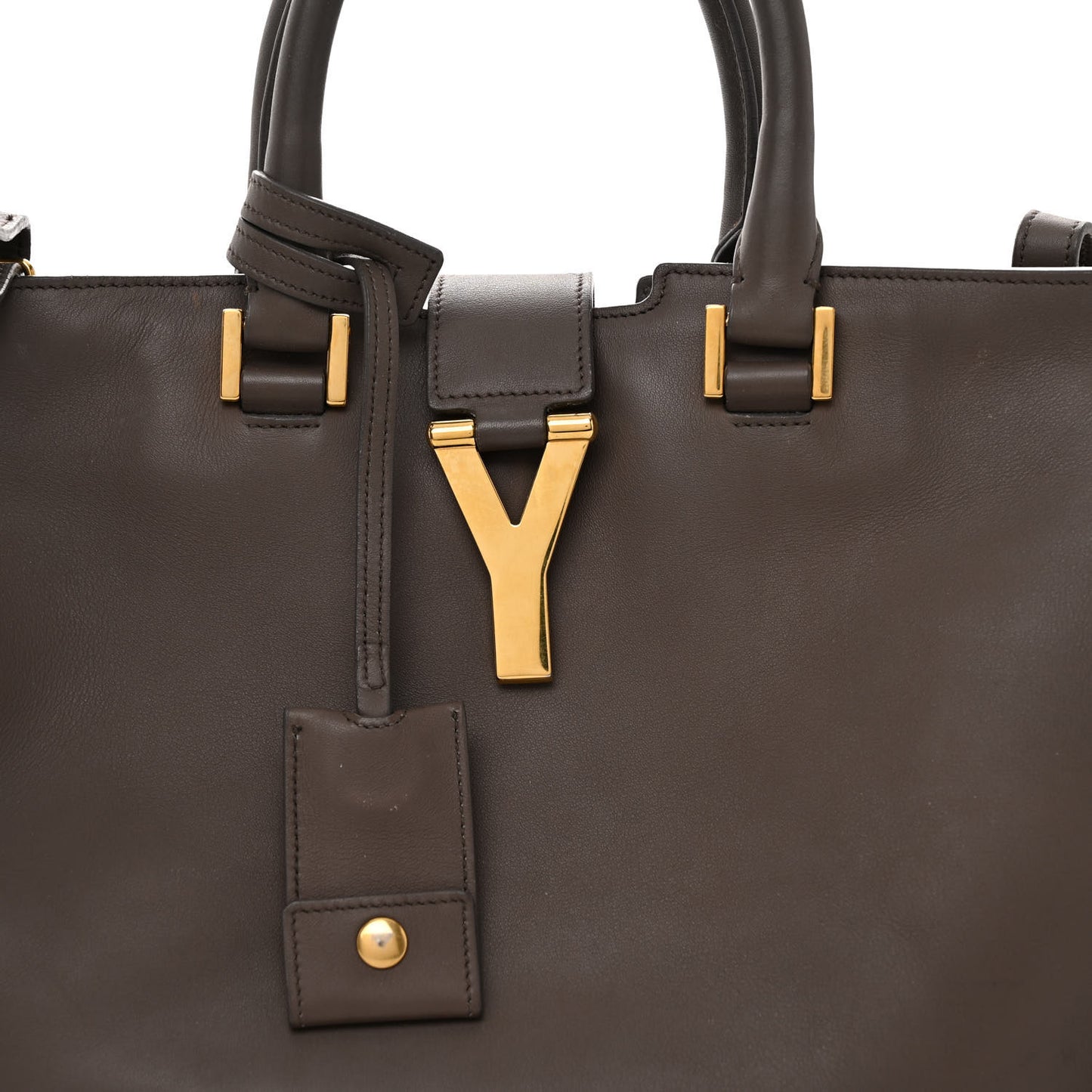 Calfskin Small Classic Y Cabas Mousse