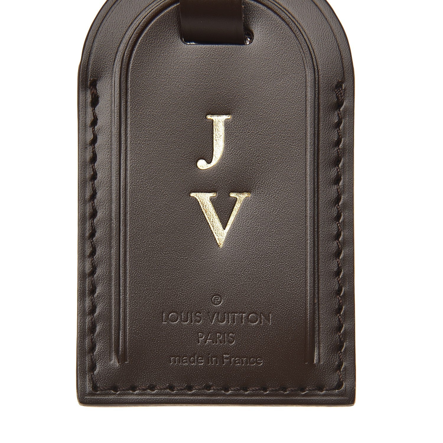 Louis Vuitton Calfskin Luggage Tag Ebene 3 of 4