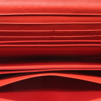 Chanel Calfskin Ultimate Stitch Clutch Flap Red 6 of 9