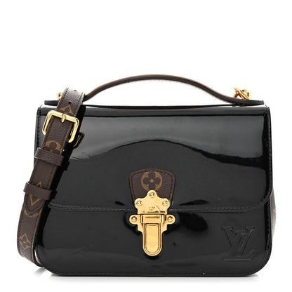 Louis Vuitton Patent Calfskin Monogram Cherrywood BB Black 1 of 12