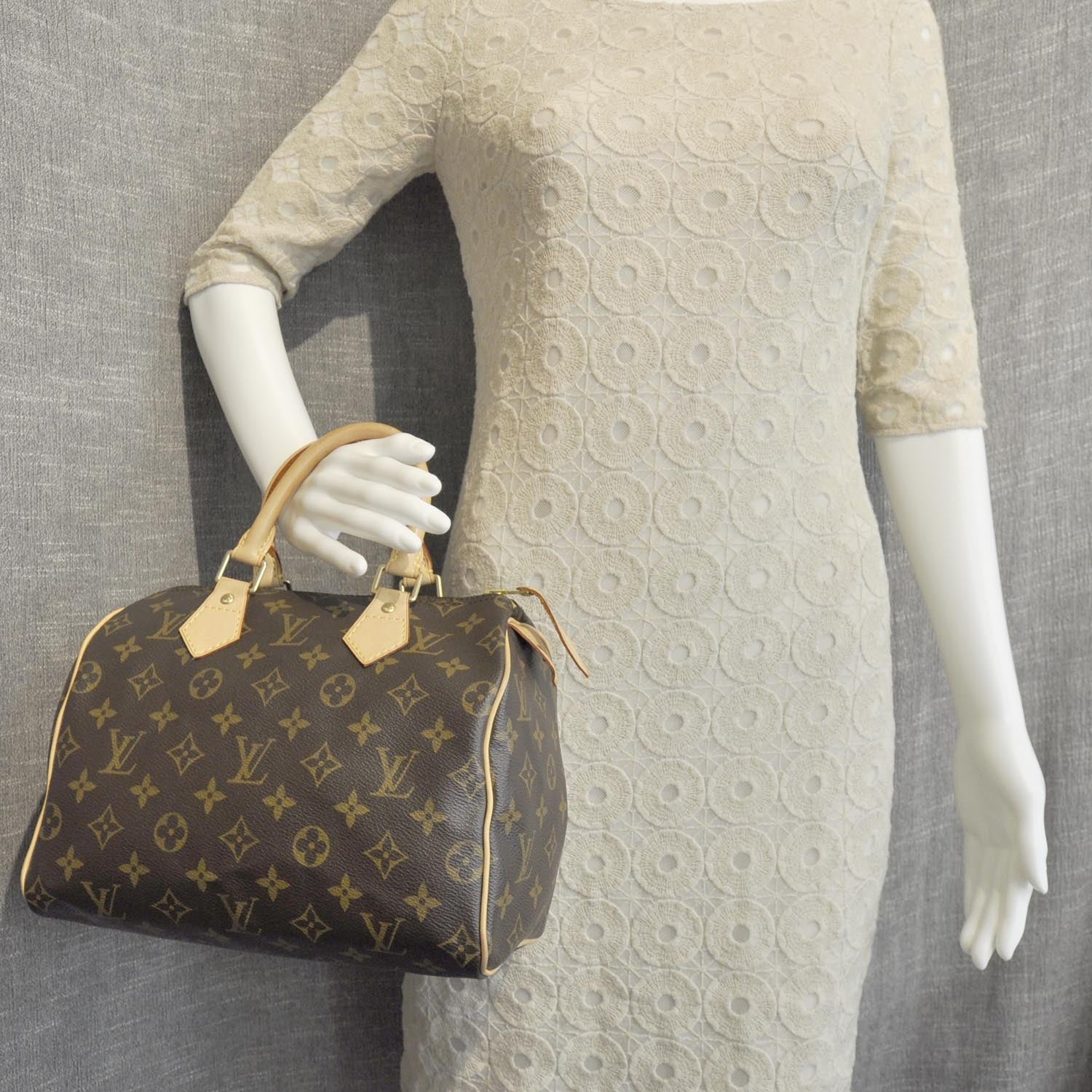 Louis Vuitton Monogram Speedy 25 3 of 8