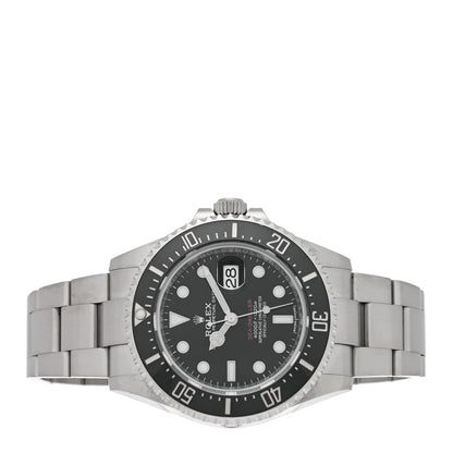 Rolex Stainless Steel 43mm Oyster Perpetual Date Sea-Dweller Watch Black 126600 2 of 5