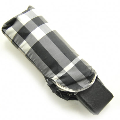 Burberry Compact Beat Check Umbrella Grey 5 of 5