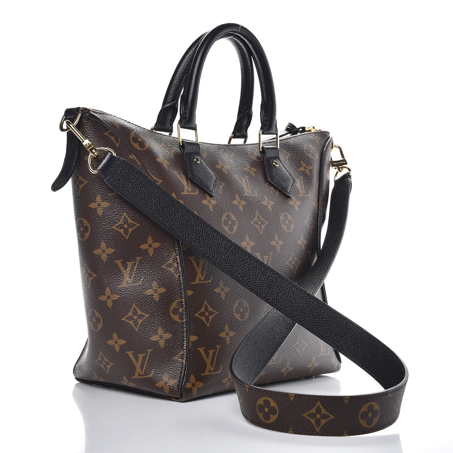 Louis Vuitton Monogram Tournelle PM Black 4 of 8