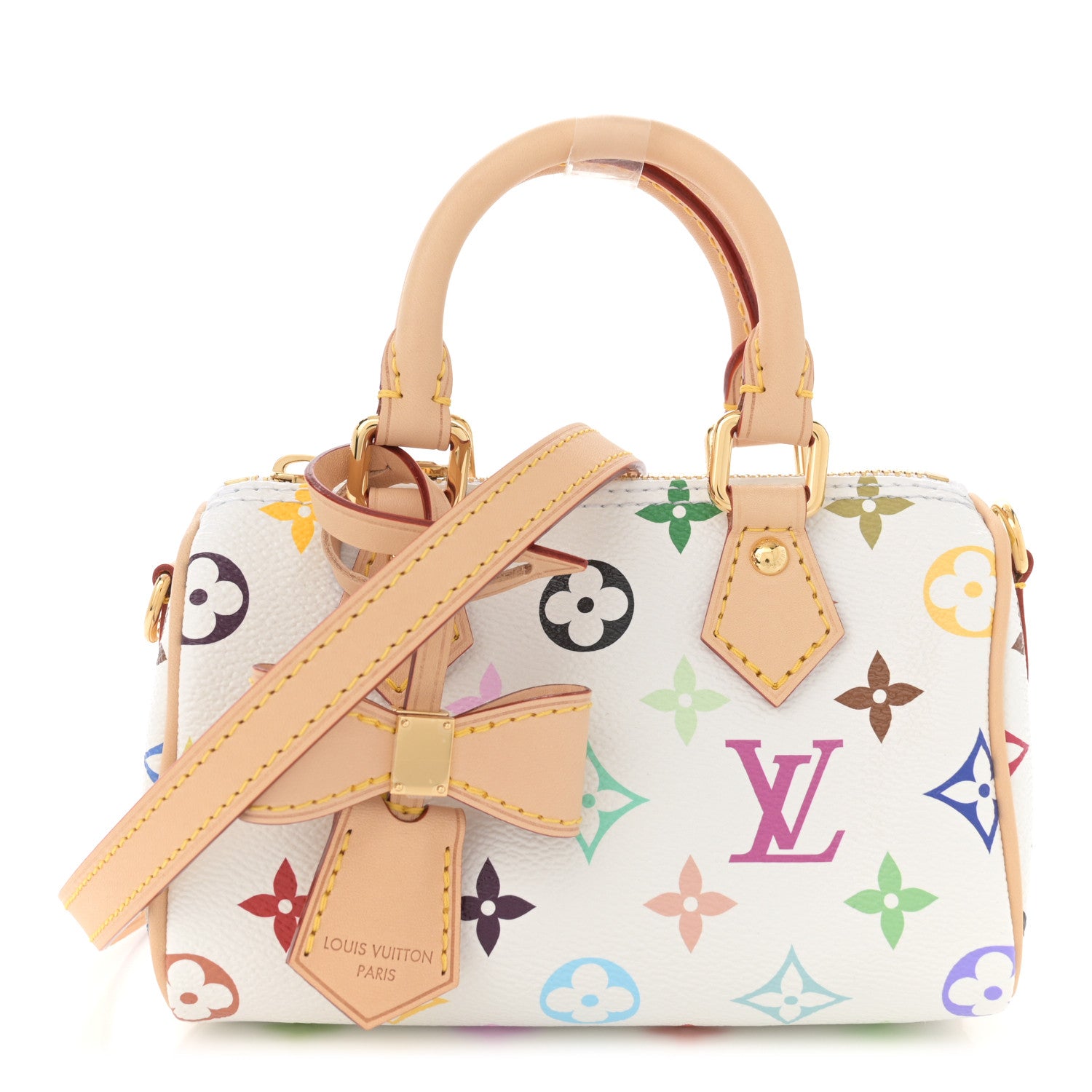 Louis Vuitton LV X TM Monogram Multicolor Nano Speedy White 1 of 9