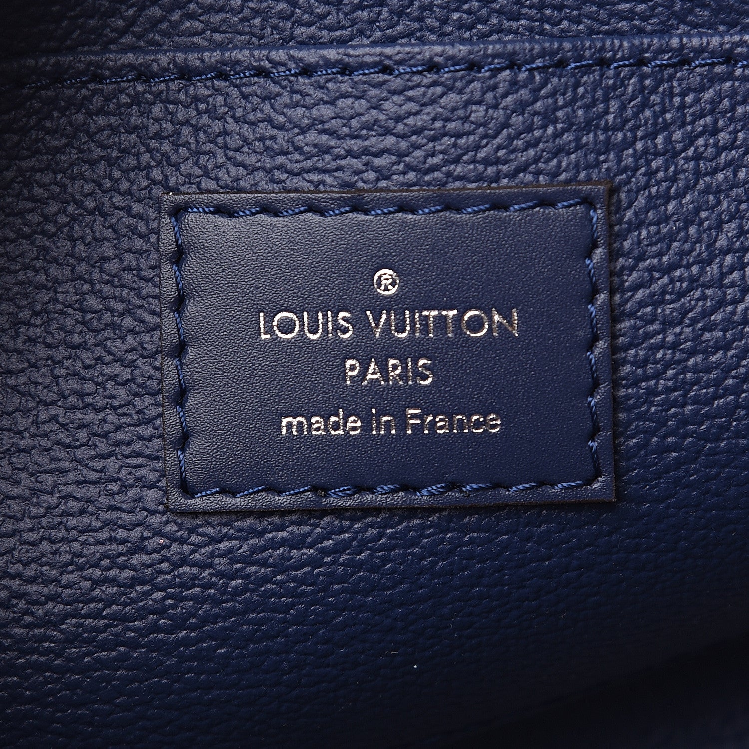 Louis Vuitton Monogram Giant Escale Cosmetic Pouch Blue 5 of 7