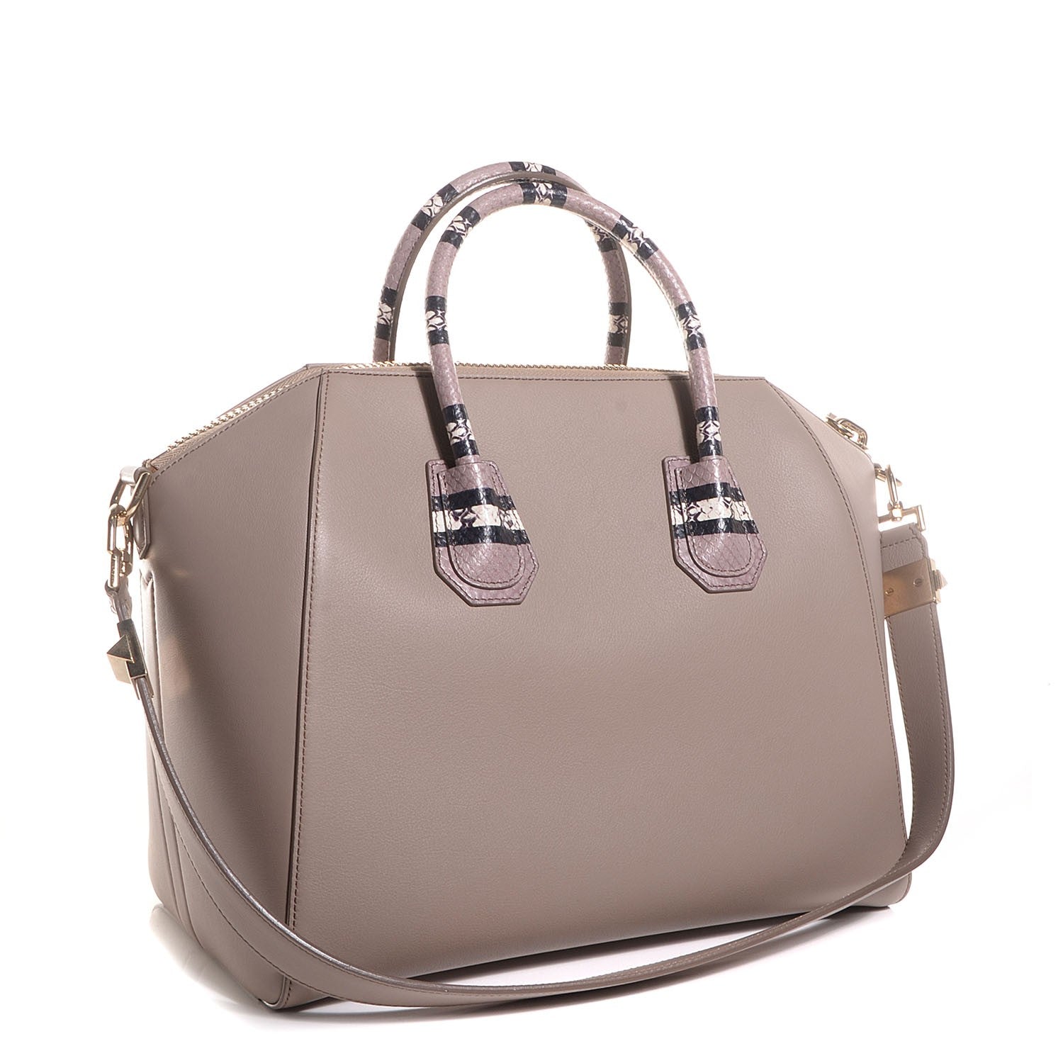 Givenchy Calfskin Ayers Trim Medium Antigona Grey 6 of 12