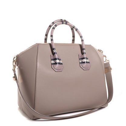 Givenchy Calfskin Ayers Trim Medium Antigona Grey 6 of 12