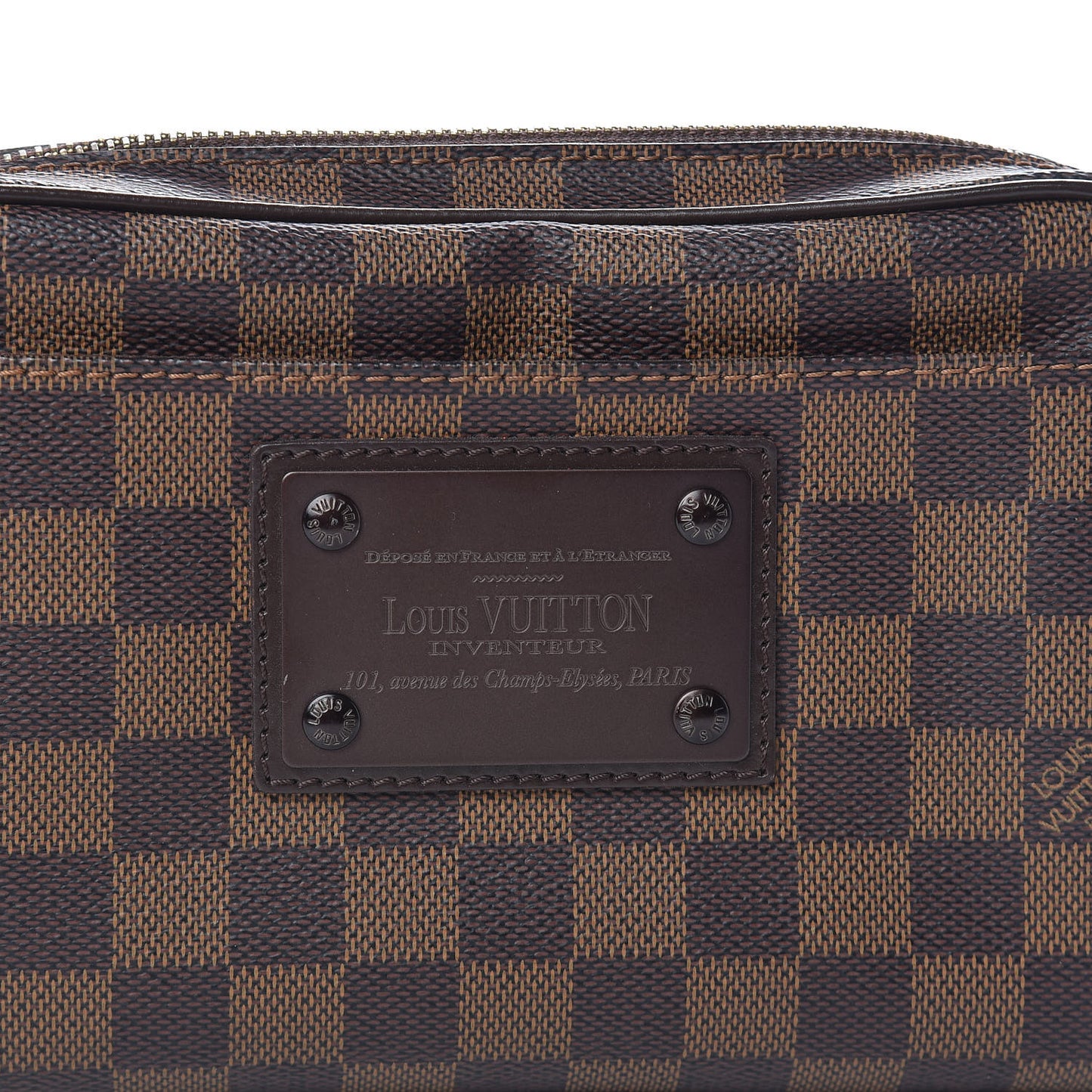 Damier Ebene Brooklyn Bum Bag