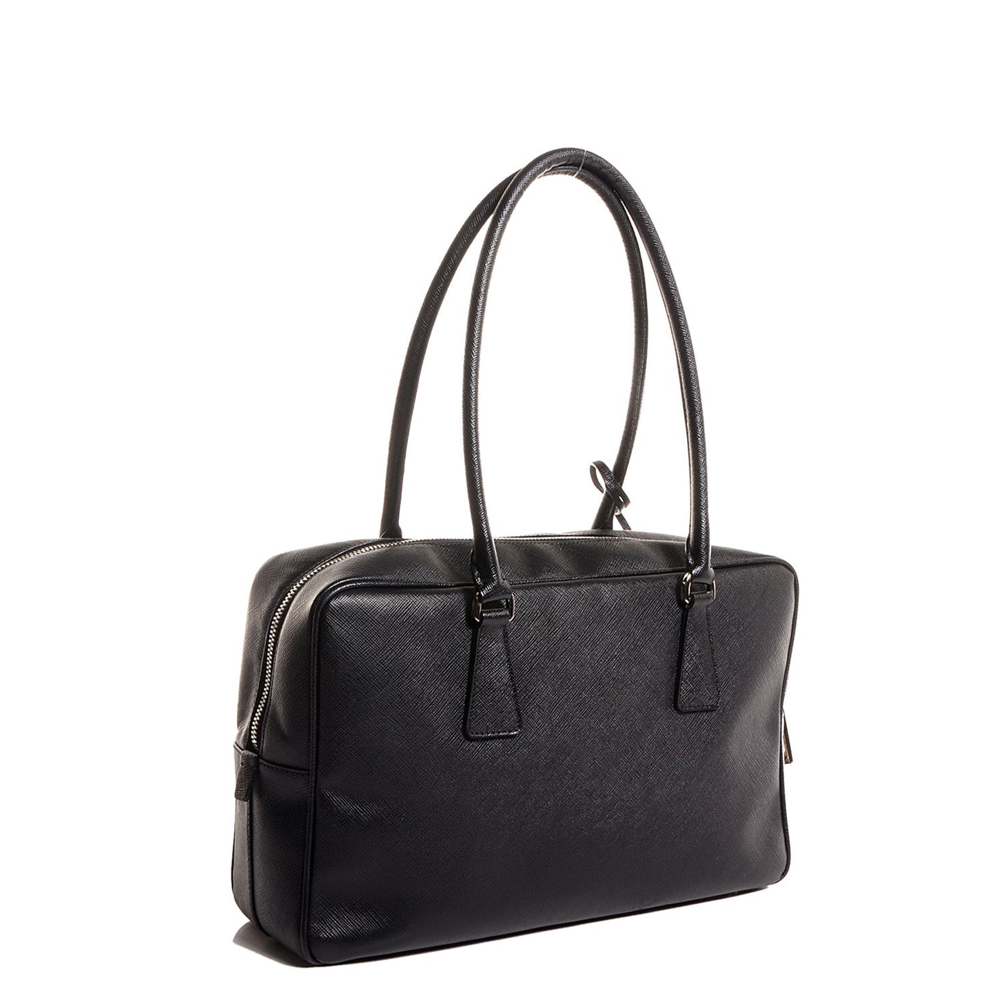 Saffiano Lux Bauletto Nero Black