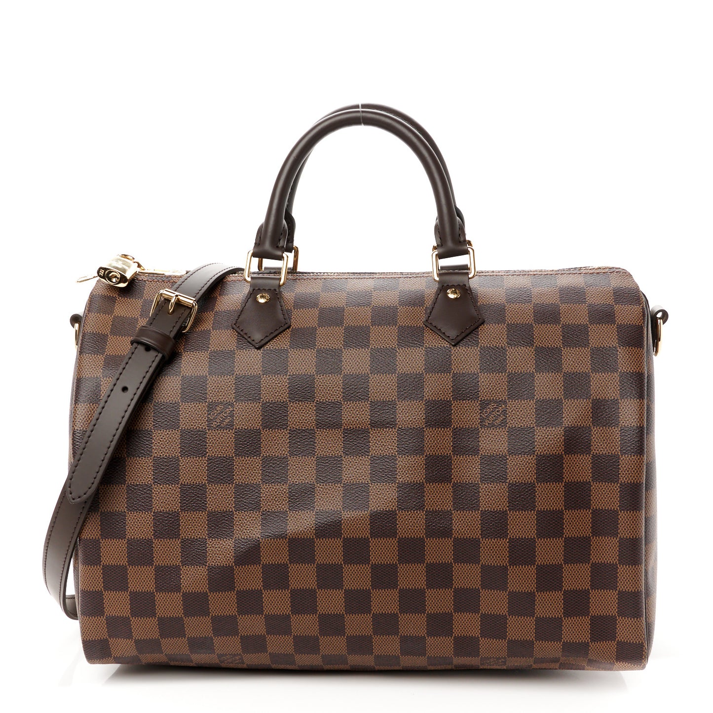 Damier Ebene Speedy Bandouliere 35