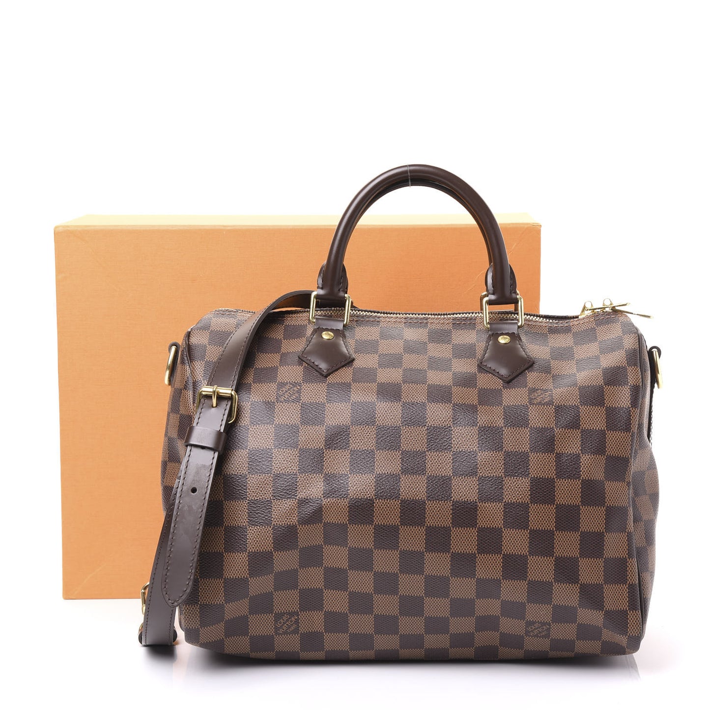 Damier Ebene Speedy Bandouliere 30