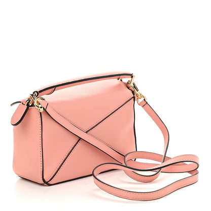 Loewe Calfskin Mini Puzzle Bag Pink 3 of 8