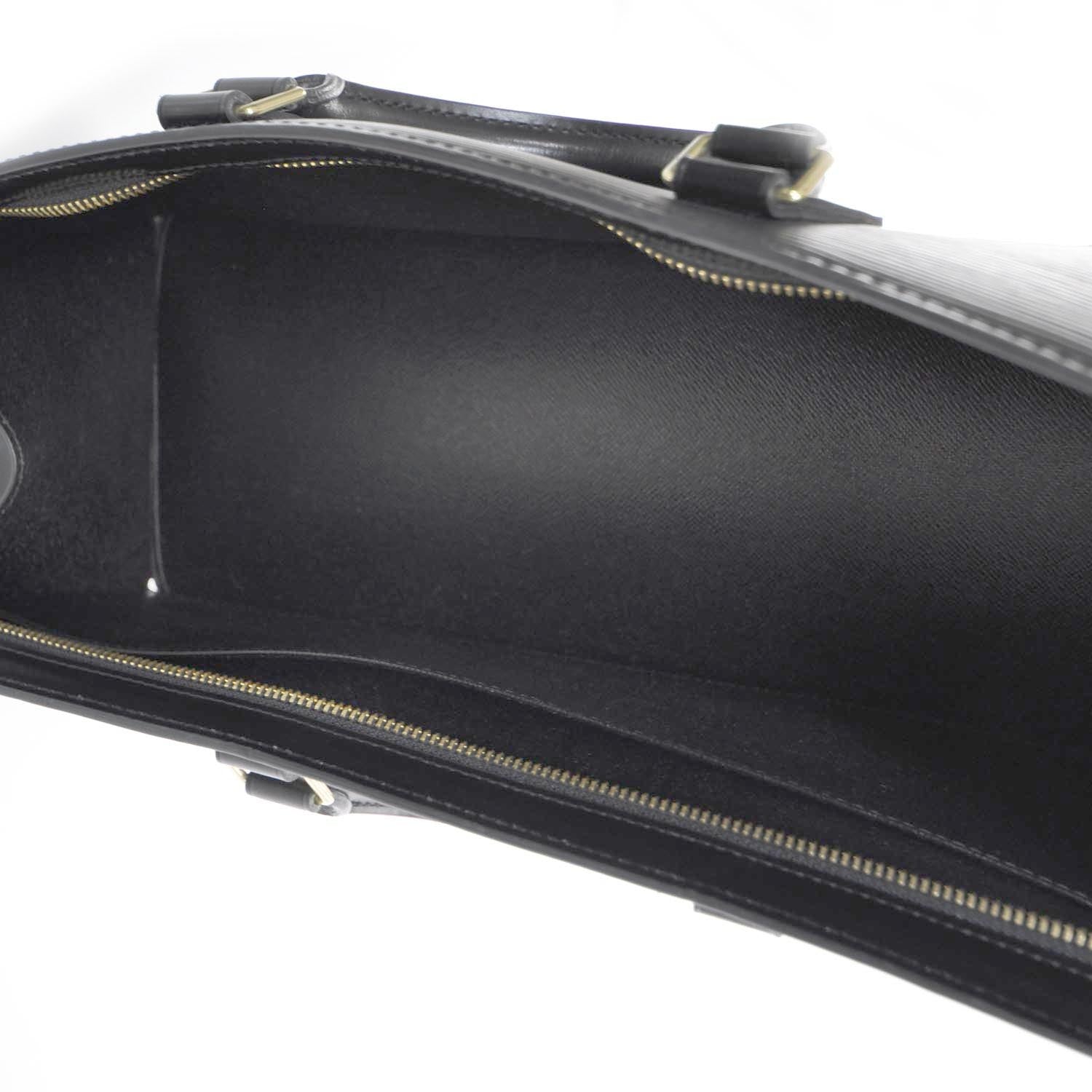 Louis Vuitton Epi Sac Triangle Black 6 of 10