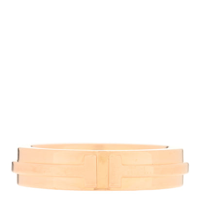 Tiffany 18K Rose Gold T Two Narrow Ring 49 5 1 of 4