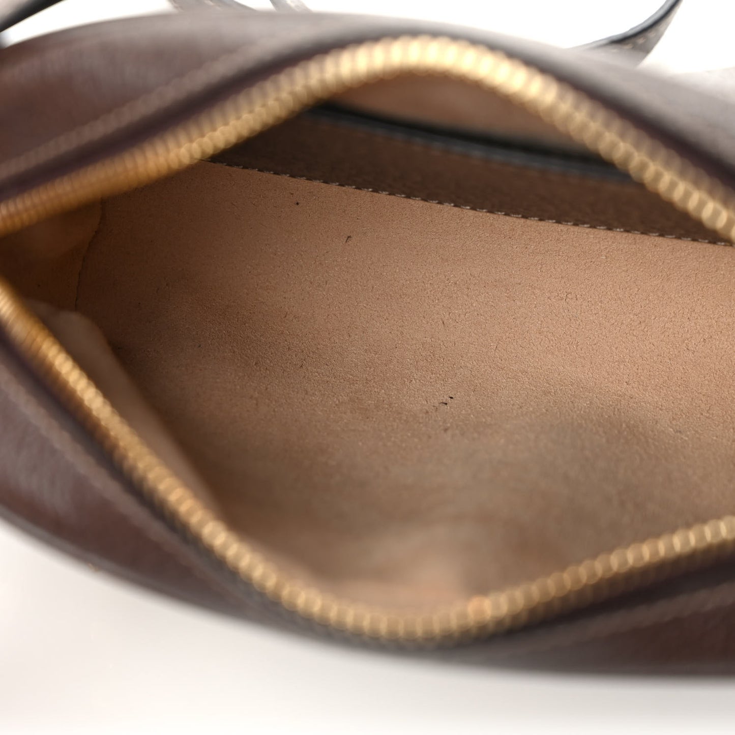 GG Supreme Monogram Web Mini Ophidia Shoulder Bag Brown