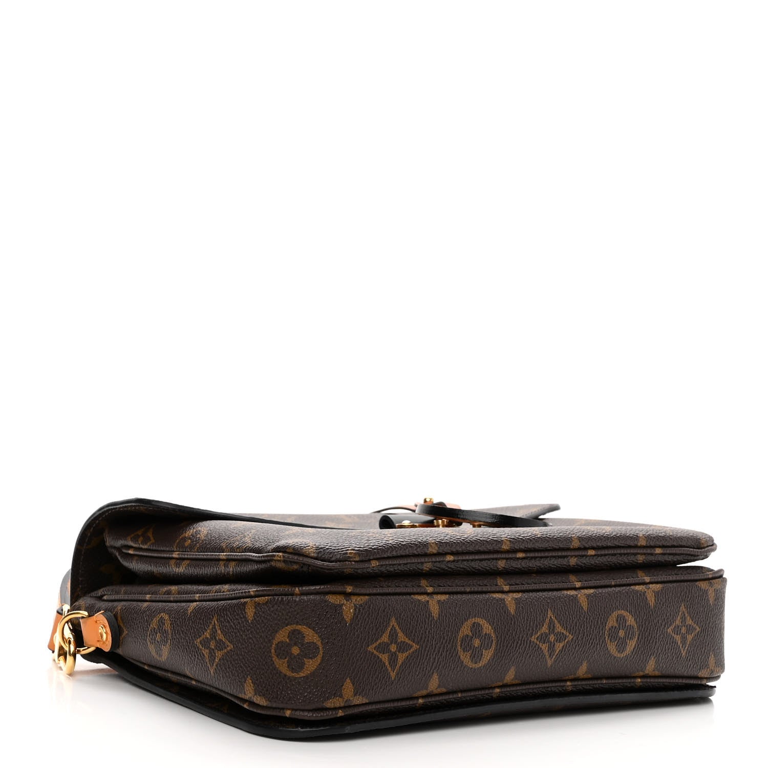 Louis Vuitton Monogram Braided Pochette Metis Coquelicot 4 of 9