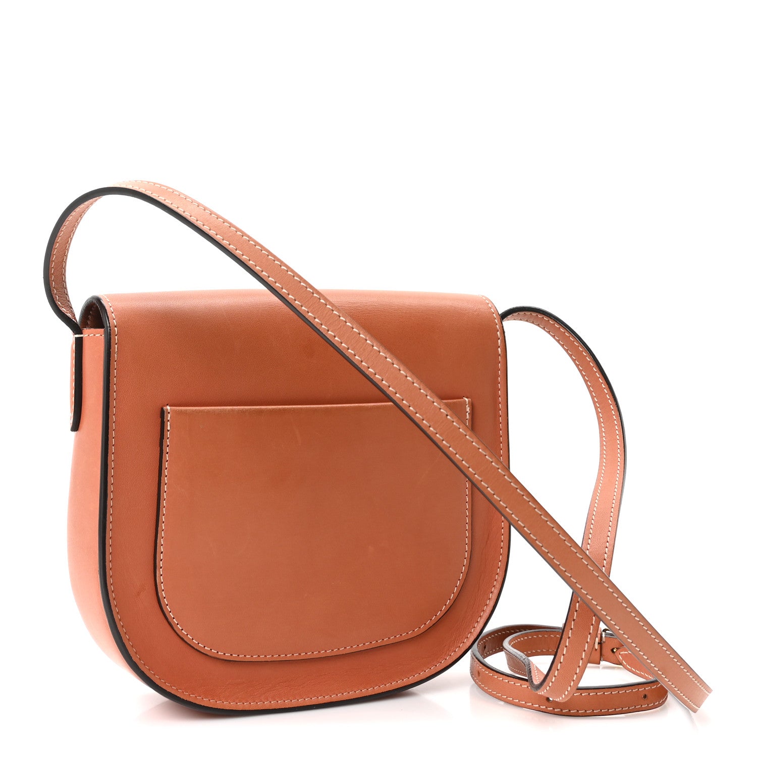 Celine Supersoft Calfskin Small Trotteur Terracotta 3 of 10
