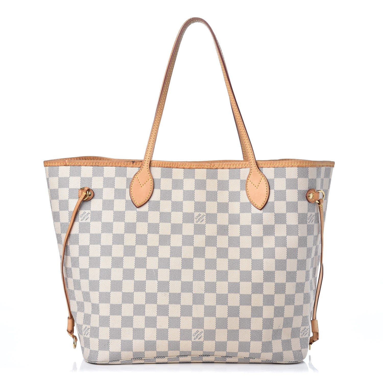 Louis Vuitton Damier Azur Neverfull MM 12 of 36