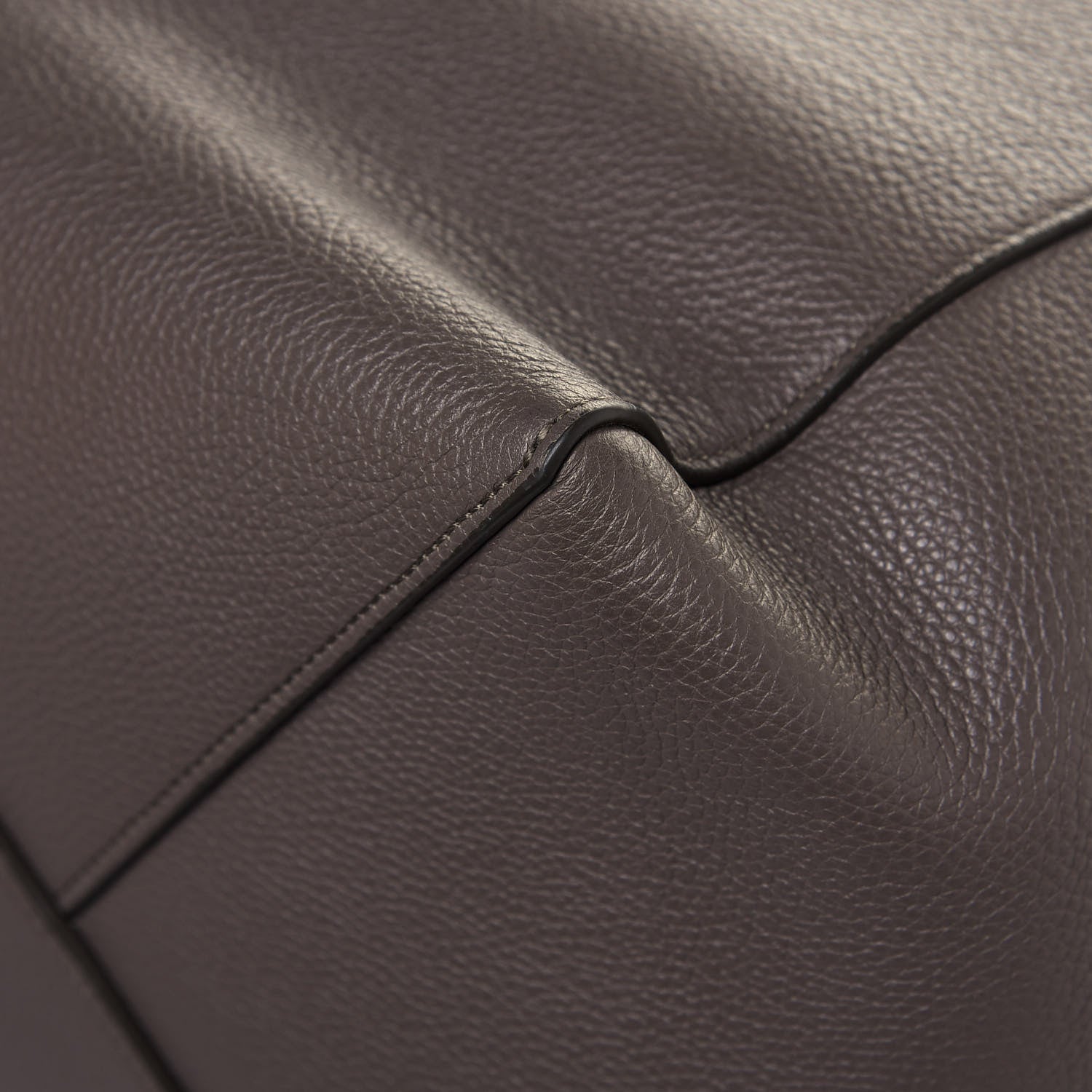 Celine Soft Grained Calfskin Medium Belt Cabas Phantom Taupe 12 of 14
