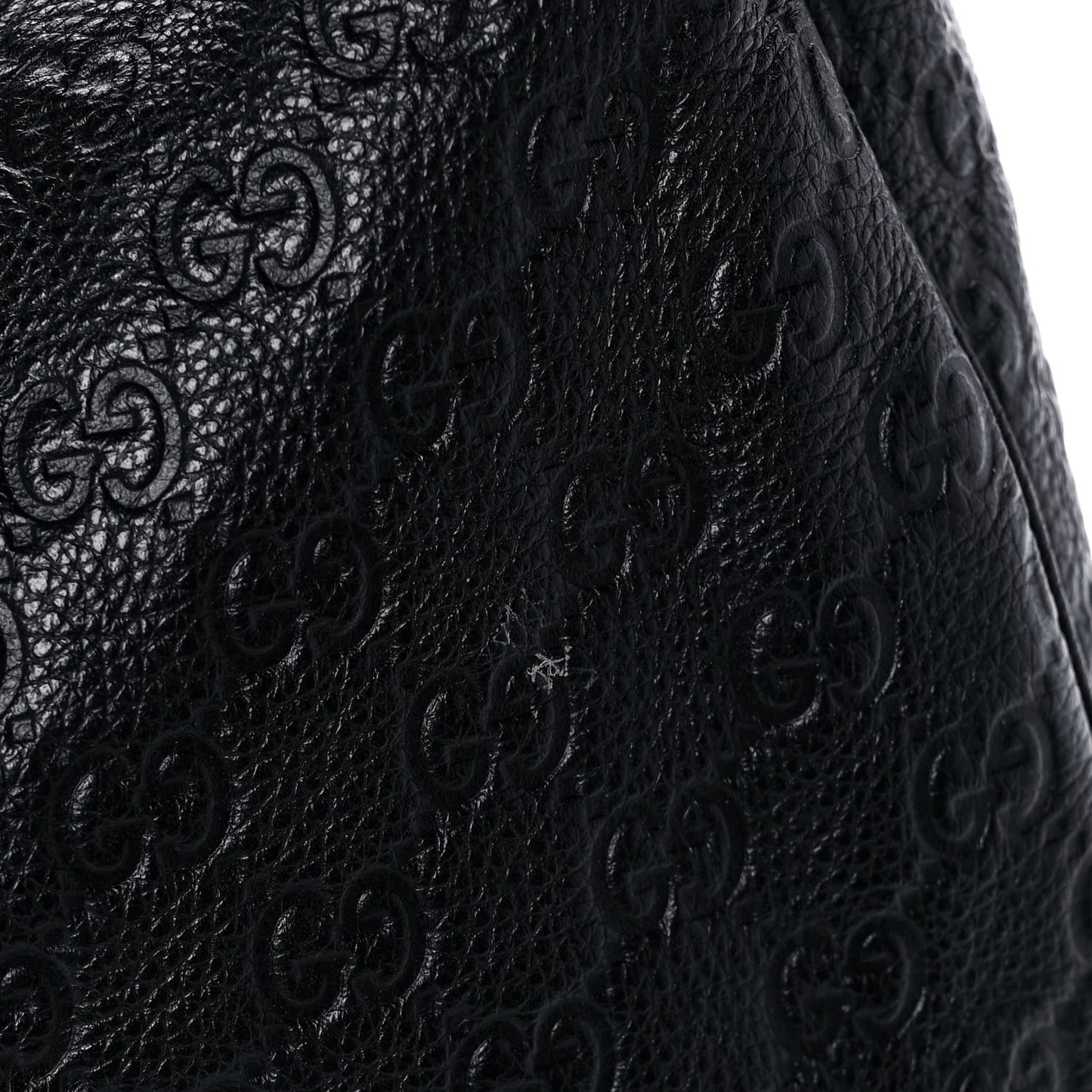 Guccissima Large New Ladies Web Hobo Black
