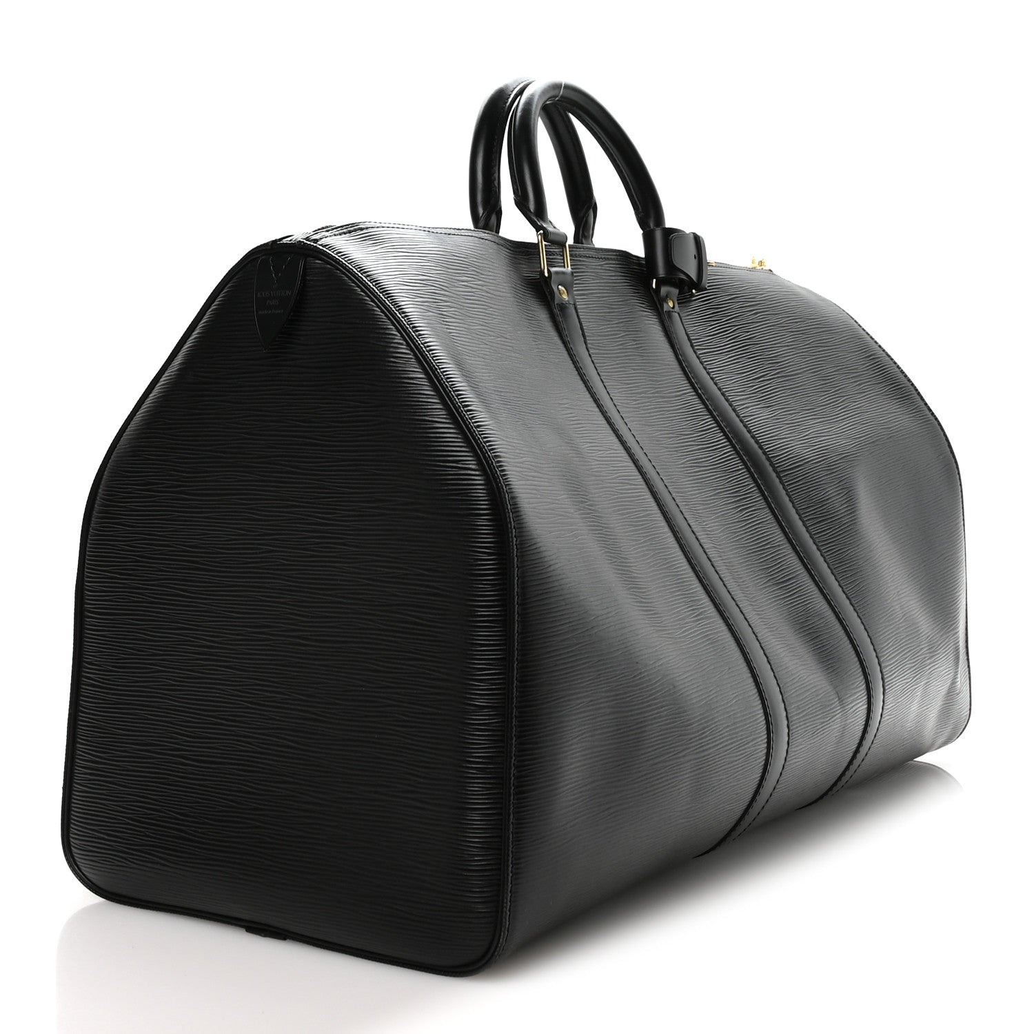 Louis Vuitton Epi Keepall 55 Black 2 of 9