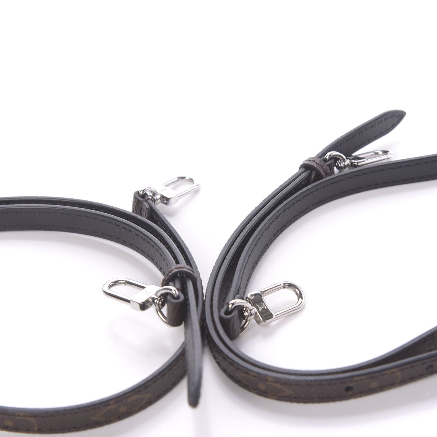 Louis Vuitton Calfskin Monogram Hot Springs Backpack Straps Black 3 of 3