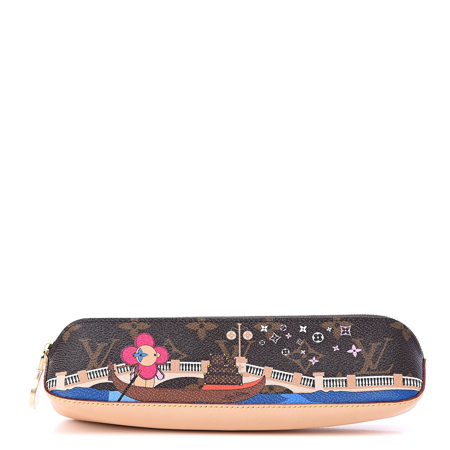 Louis Vuitton Monogram 2019 Christmas Animation Venice Elizabeth Pencil Pouch 1 of 6