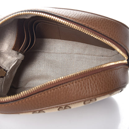 Gucci Monogram Mini Bree Messenger Bag Beige Tabacco 5 of 7