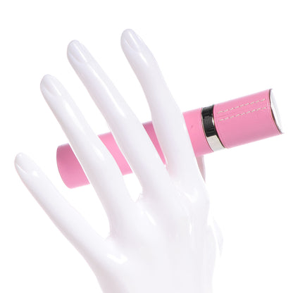 Hermes Swift Calfskin Refillable Leather Case .33 fl. oz. Pink 2 of 4