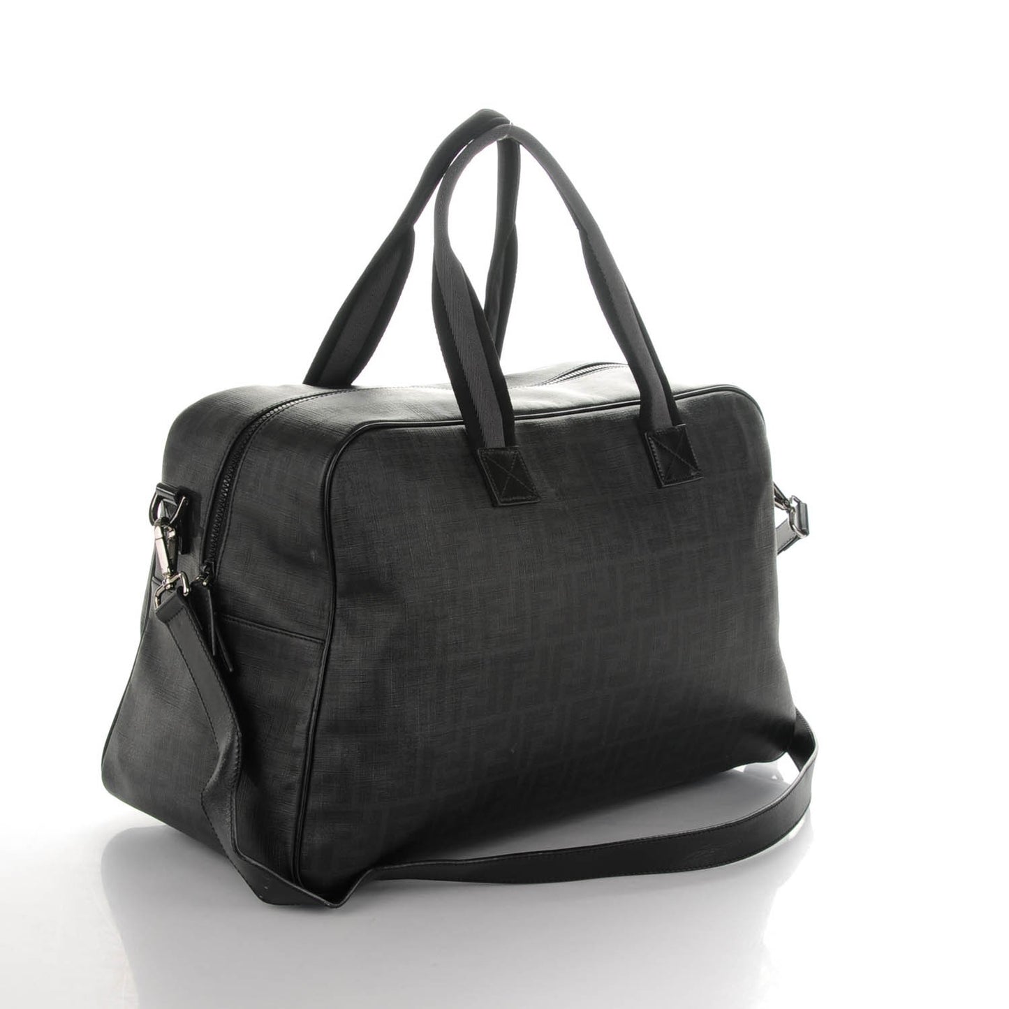 Zucca Spalmati Large Travel Bag Black
