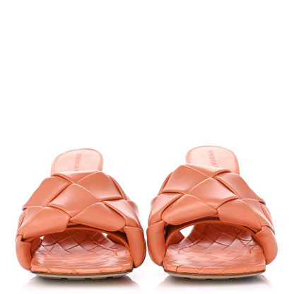 Bottega Veneta Nappa Maxi Intrecciato Lido Mule Sandals 36 Papaya 2 of 7
