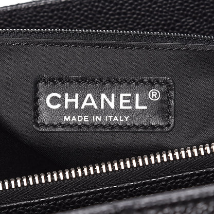 Chanel Caviar Quilted XL Grand Shopping Tote GST Black 8 of 10